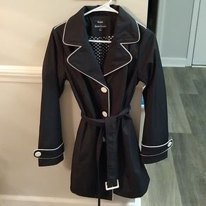 Dennis by Dennis Basso black Coat.